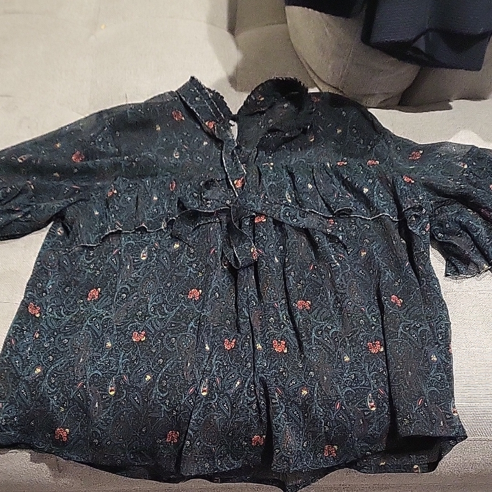 Floral Patterned Blouse